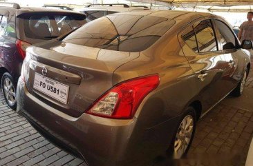 Selling Brown Nissan Almera 2018 Automatic Gasoline at 16582 km