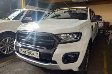 White Ford Ranger 2019 Automatic Diesel for sale