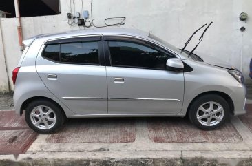 Sell Silver 2016 Toyota Wigo Hatchback in Quezon City 