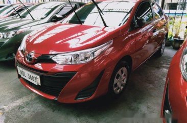 Red Toyota Vios 2019 for sale in Makati