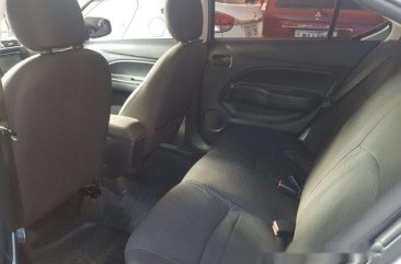Silver Mitsubishi Mirage g4 2014 Automatic Gasoline for sale