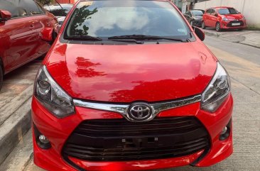 Selling Red Toyota Wigo 2019 in Quezon City 
