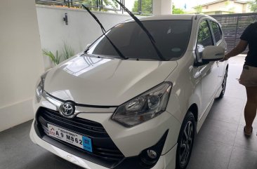 White Toyota Wigo 2019 for sale in Quezon City