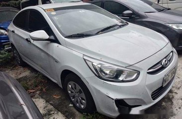 White Hyundai Accent 2018 for sale in Quezon City