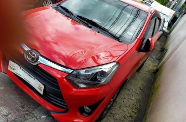 Selling Red Toyota Wigo 2019 in Quezon City