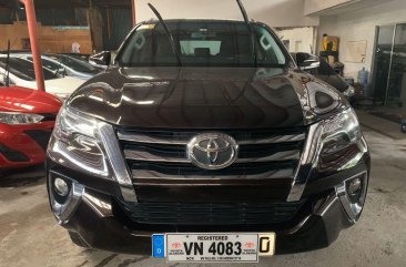 Brown Toyota Fortuner 2017 for sale in Quezon City