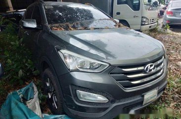 Sell Grey 2013 Hyundai Santa Fe in Quezon City