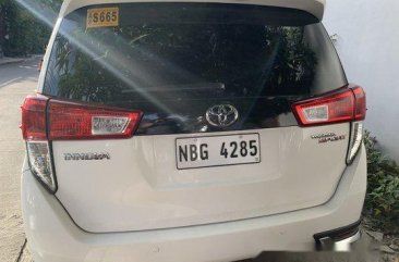 Selling White Toyota Innova 2019 at 2000 km