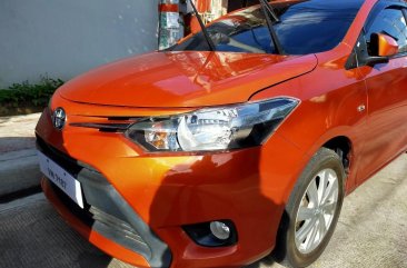 Selling Orange Toyota Vios 2017 in Quezon City