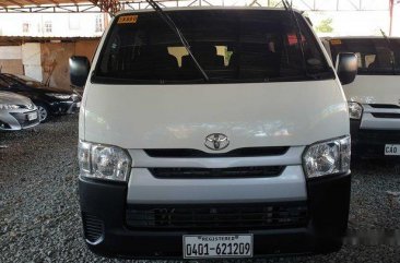 Selling White Toyota Hiace 2018 at 13000 km