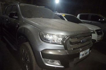 Silver Ford Ranger 2016 for sale in Quezon City