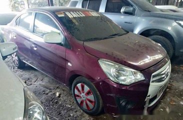 Selling Pink Mitsubishi Mirage g4 2017 at 57000 km