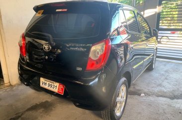 Black Toyota Wigo 2017 for sale in Quezon City