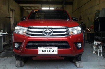 Red Toyota Hilux 2017 Automatic Diesel for sale