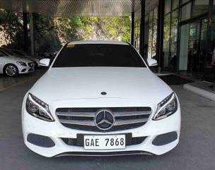 Selling White Mercedes-Benz C-Class 2018 Automatic Gasoline 