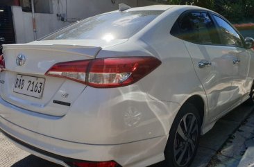 Pearlwhite Toyota Vios 2019 for sale in Quezon City 