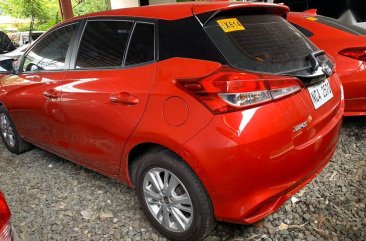 Red Toyota Yaris 2018 for sale in Quezon City