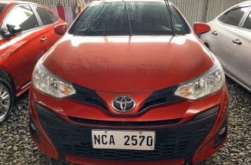 Red Toyota Yaris 2018 for sale in Quezon City