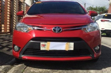 Red Toyota Vios 2016 at 10600 km for sale