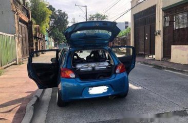 Selling Blue Mitsubishi Mirage 2014 Manual Gasoline at 66500 km