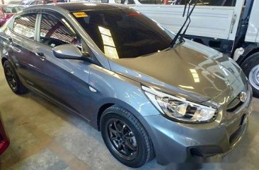 Selling Grey Hyundai Accent 2017 in Quezon City