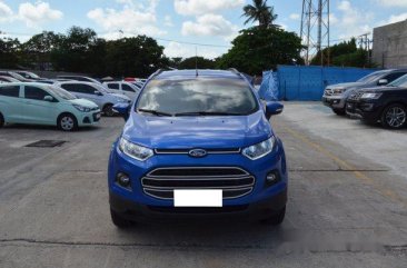 Blue Ford Ecosport 2018 for sale in Muntinlupa