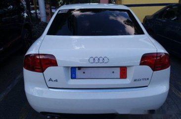 Sell White 2006 Audi A4 Automatic Diesel at 73000 km 