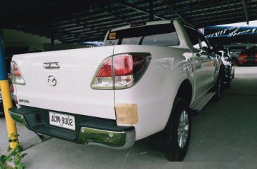 White Mazda Bt-50 2016 for sale in Quezon City 