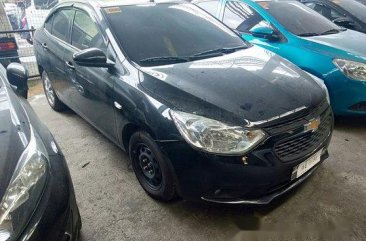 Selling Black Chevrolet Sail 2018 in Quezon City