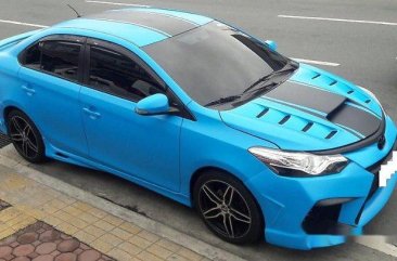 Blue Toyota Vios 2014 at 32000 km for sale