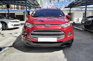 Red Ford Ecosport 2016 at 37000 km for sale Paranaque
