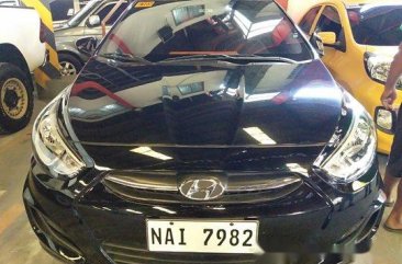 Black Hyundai Accent 2016 for sale in Quezon City