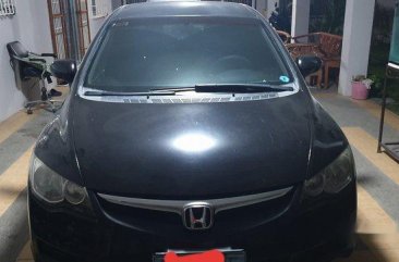 Selling Black Honda Civic 2007 at 116000 km