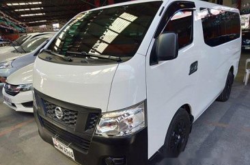 White Nissan Nv350 urvan 2016 for sale in Quezon City