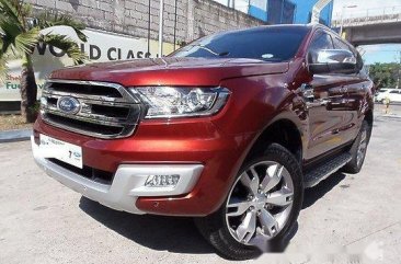 Selling Red Ford Everest 2018 in Quezon City 