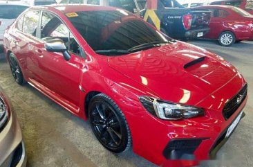Selling Red Subaru Wrx 2018 Automatic Gasoline 