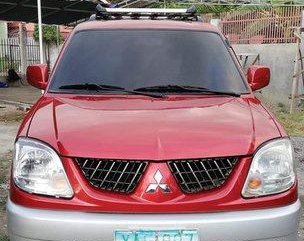 Selling Red Mitsubishi Adventure 2004 in Cebu 