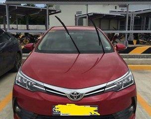 Sell Red 2017 Toyota Corolla altis Manual Gasoline at 17000 km