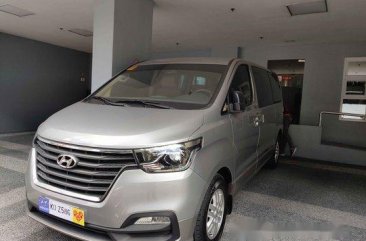 Silver Hyundai Grand starex 2019 Automatic Diesel for sale