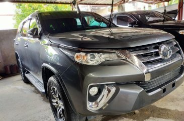 Gray Toyota Fortuner 2017 for sale in Quezon City