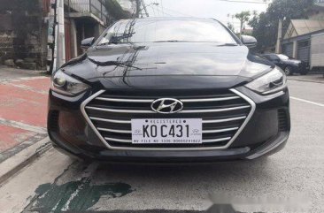 Black Hyundai Elantra 2019 for sale in Quezon City 