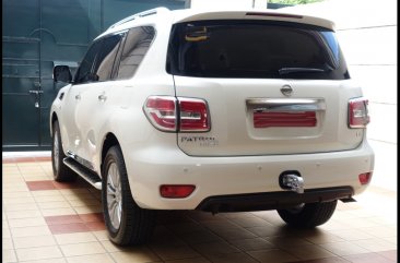 Pearlwhite Nissan Patrol royale 2018 at 2790 km for sale