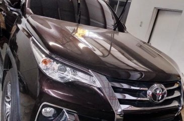 Brown Toyota Fortuner 2018 for sale in Quezon City