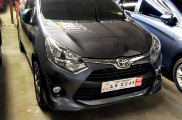 Gray Toyota Wigo 2019 for sale in Quezon City