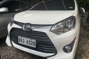 Selling White Toyota Wigo 2019 in Quezon City 