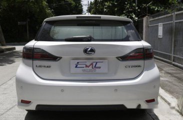 White Lexus Ct 2011 for sale in Quezon City