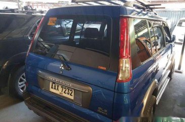 Blue Mitsubishi Adventure 2015 for sale in Antipolo