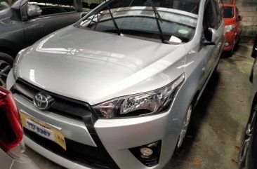 Sell Silver 2016 Toyota Yaris in Quezon City