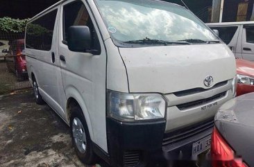 White Toyota Hiace 2017 for sale in Quezon City