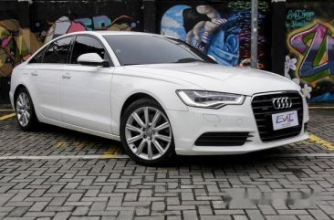 White Audi A6 2012 for sale in Quezon City 